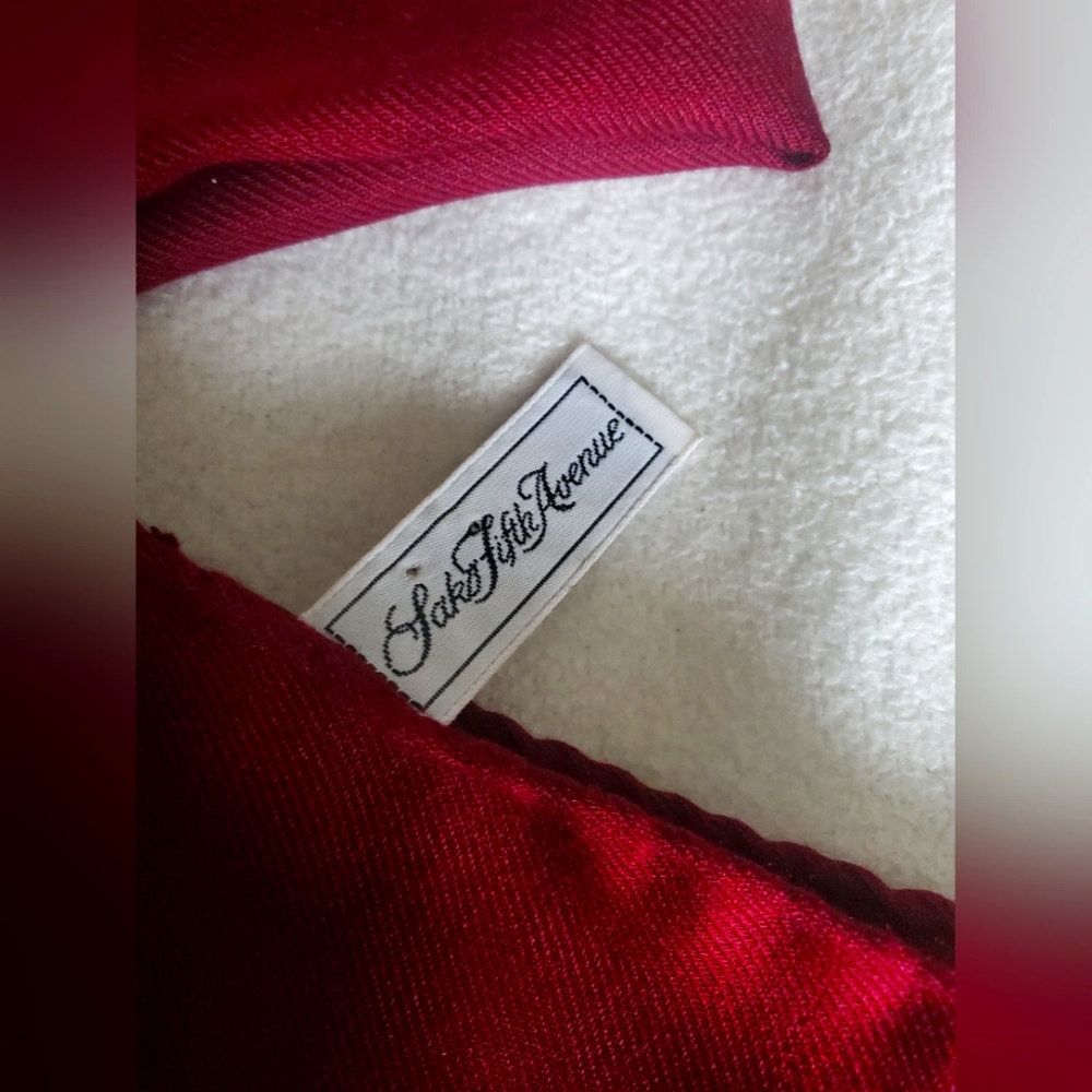 Red Wool Scarf | Saks 5th Avenue